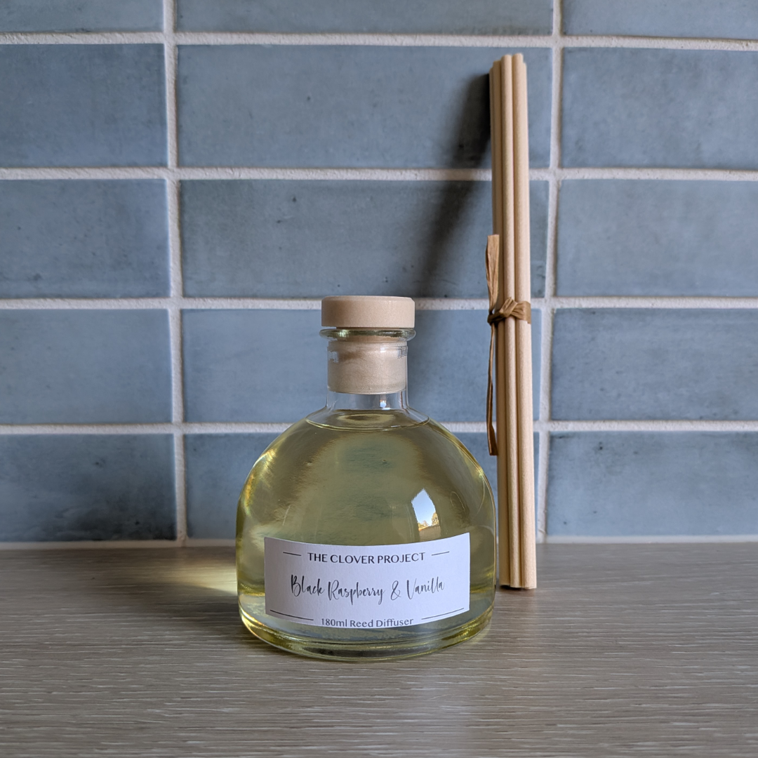 Black Raspberry & Vanilla Reed Diffuser